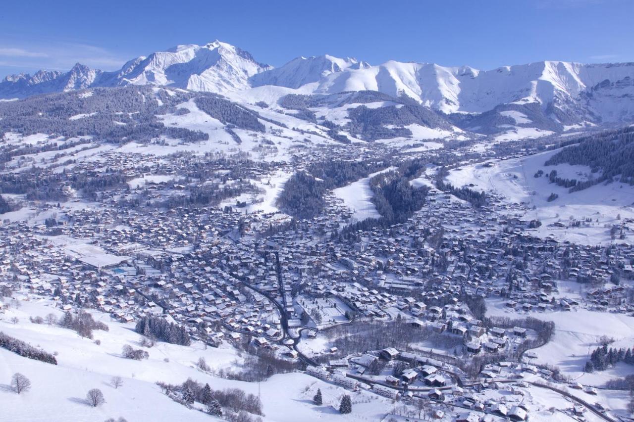 Hotel La Grange D'Arly Megeve Bagian luar foto