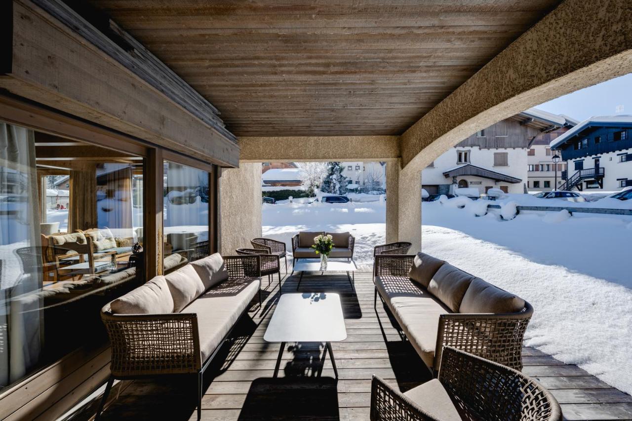 Hotel La Grange D'Arly Megeve Bagian luar foto