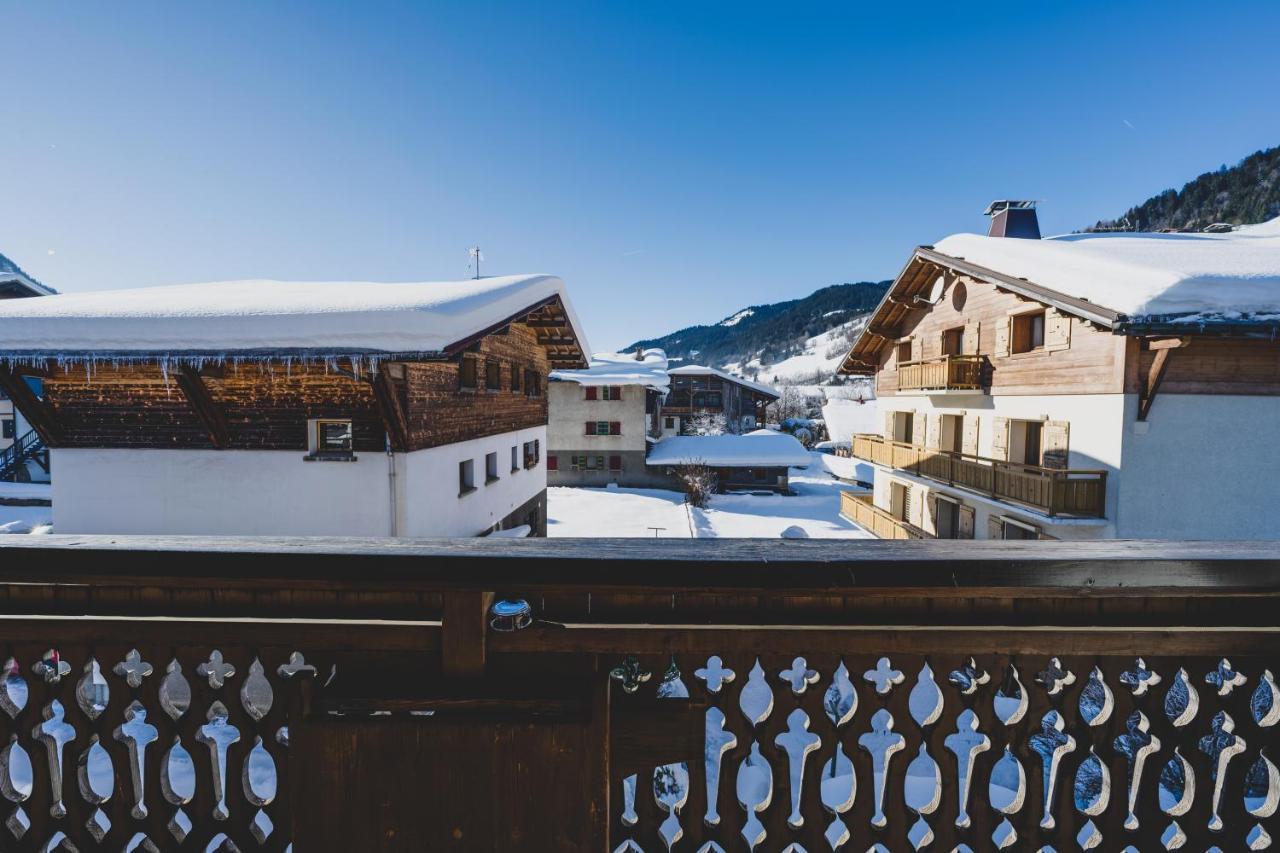 Hotel La Grange D'Arly Megeve Bagian luar foto