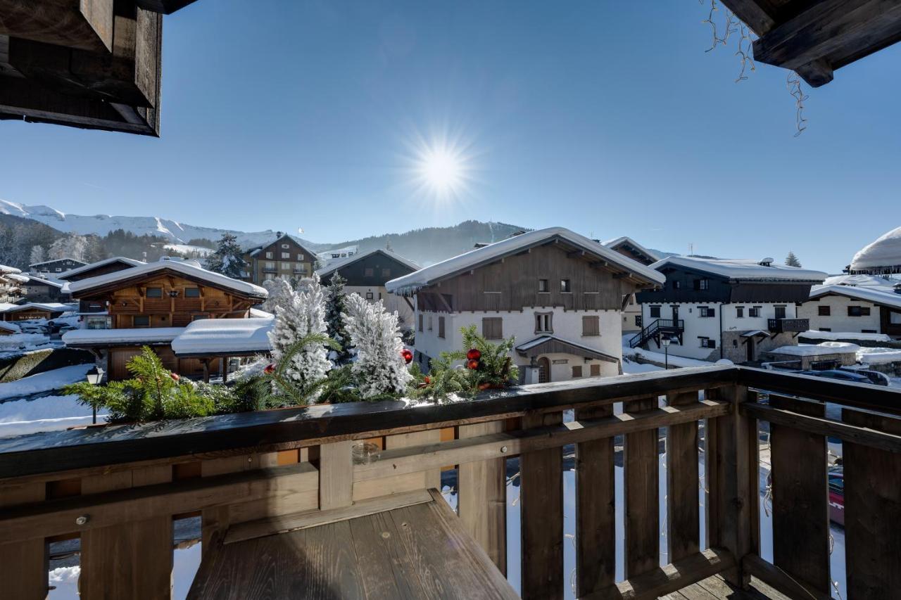 Hotel La Grange D'Arly Megeve Bagian luar foto