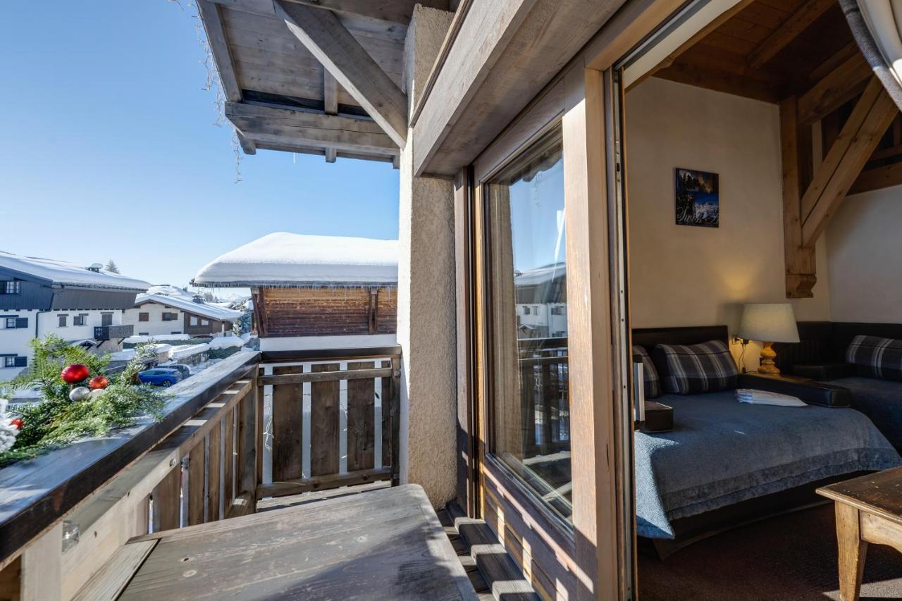 Hotel La Grange D'Arly Megeve Bagian luar foto