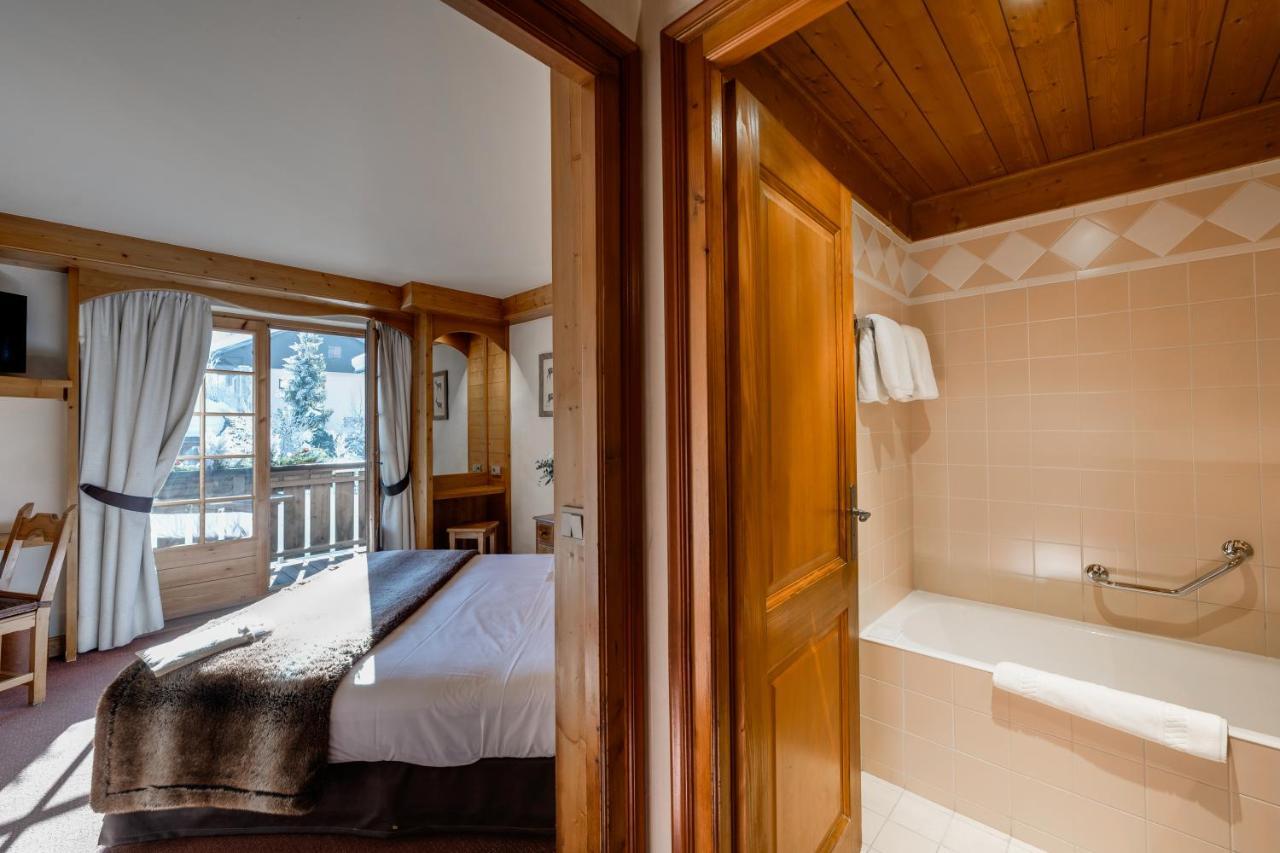 Hotel La Grange D'Arly Megeve Bagian luar foto