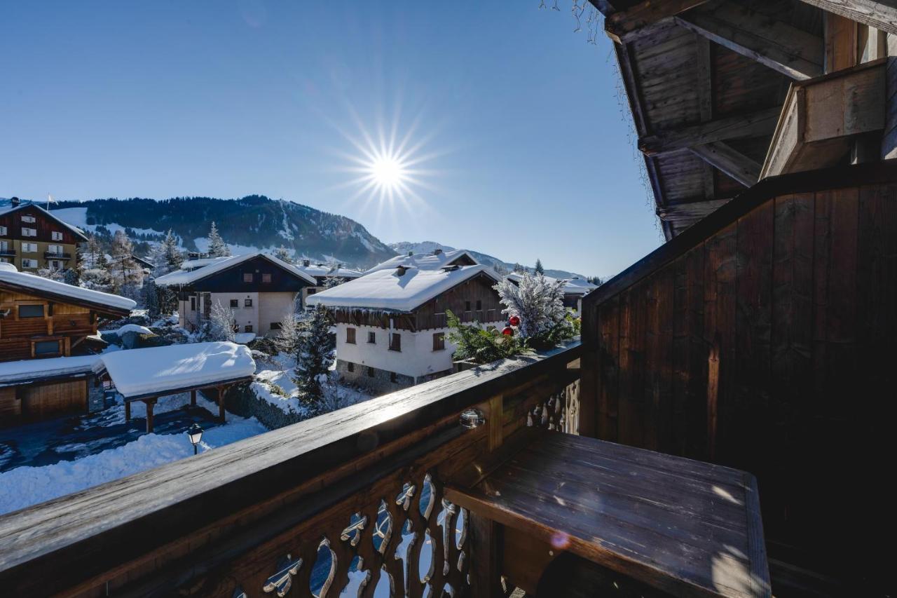 Hotel La Grange D'Arly Megeve Bagian luar foto