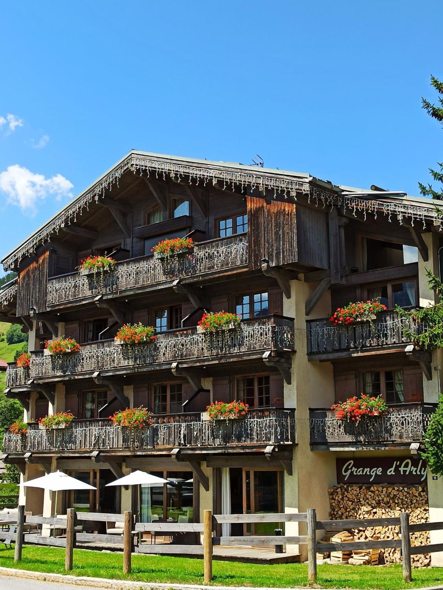 Hotel La Grange D'Arly Megeve Bagian luar foto