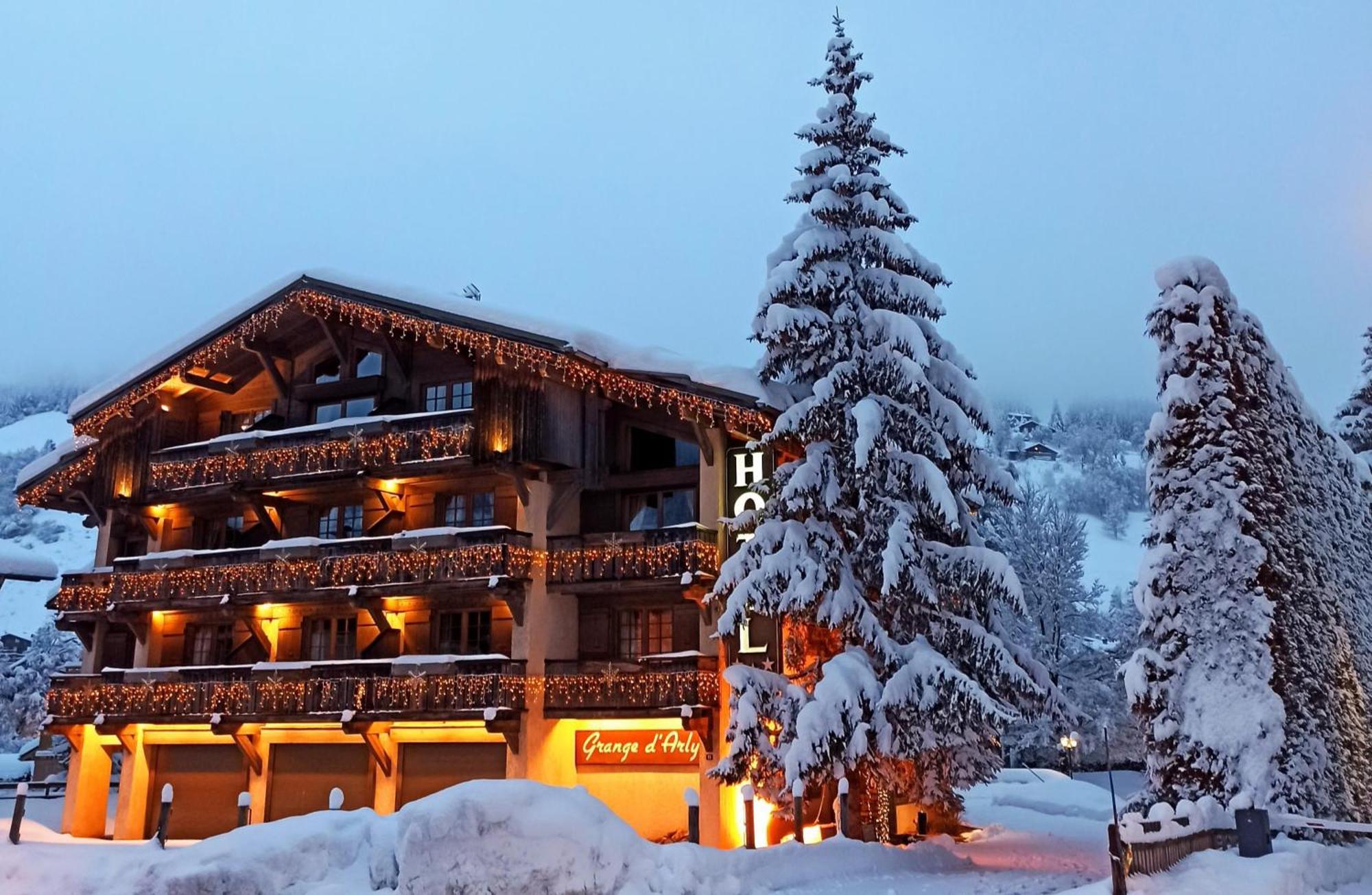 Hotel La Grange D'Arly Megeve Bagian luar foto