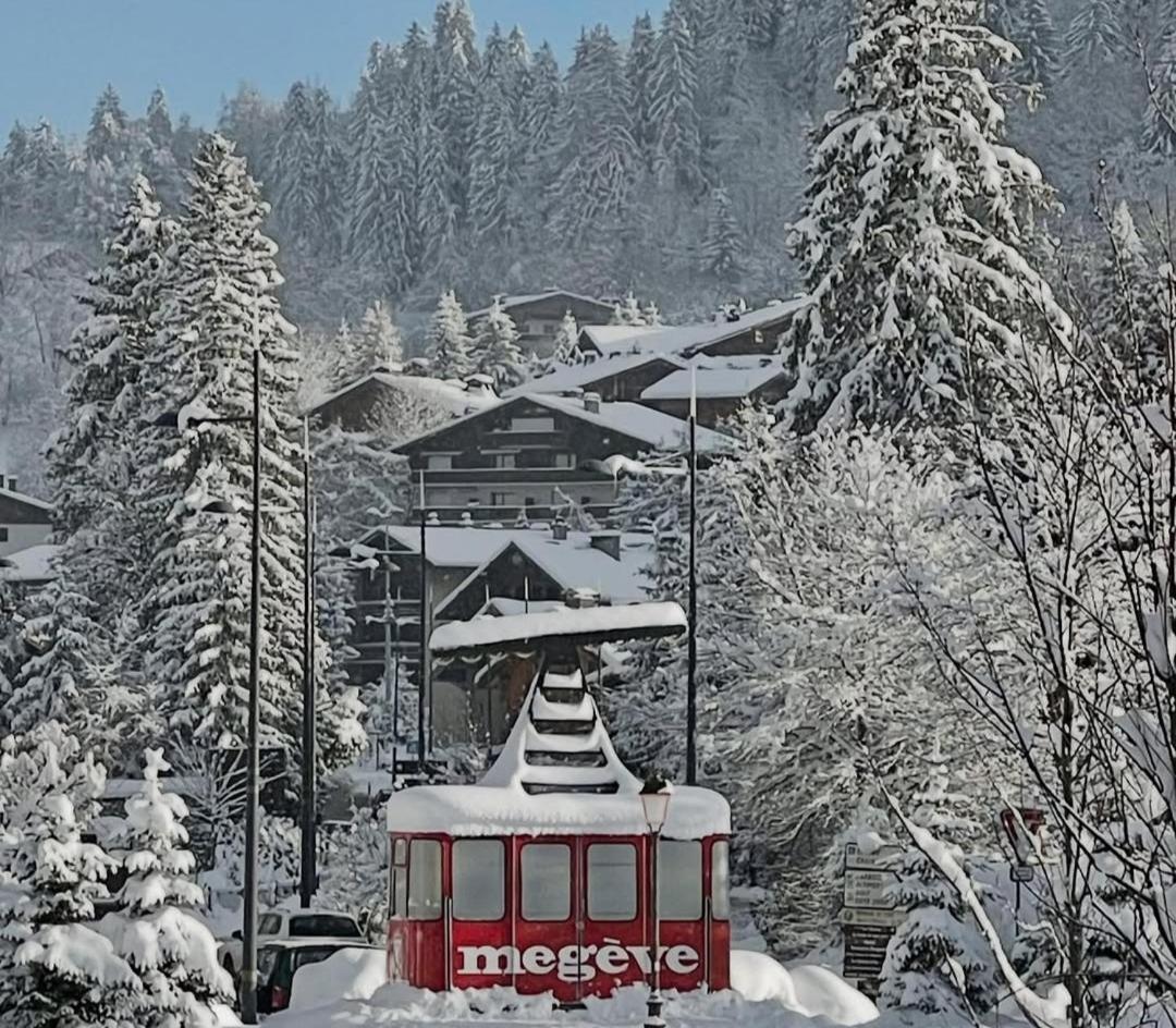 Hotel La Grange D'Arly Megeve Bagian luar foto
